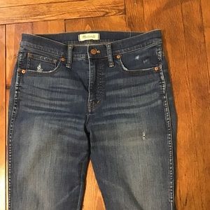 Madewell 9” Distressed Jeans